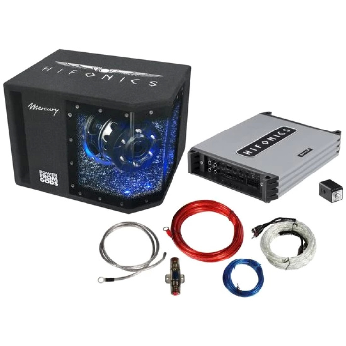 Hifonics HIFONICS Basspack 4CH MBP1000.4 Auto-Subwoofer (250 W)