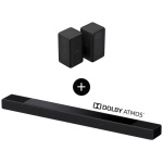 Sony HT-A7000 Premium Soundbar + Rear-Speaker SARS3S 7.1.2 Soundbar (Dolby Atmos, High Res Audio)